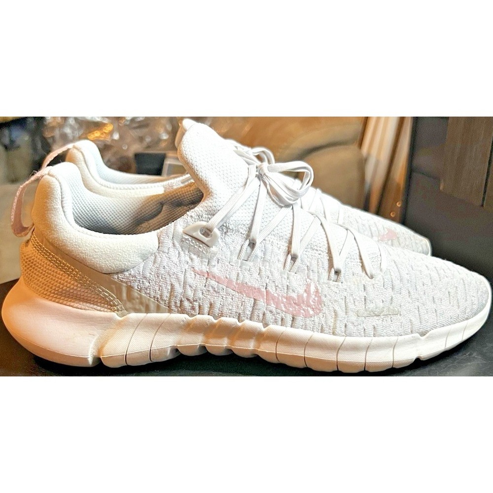 Nike Free Run 5.0 Shoes Women's 10 Sail Atmosphere Running Athletic Sneakers